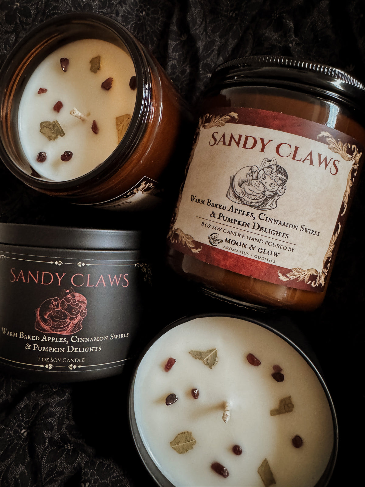Sandy Claws Candle