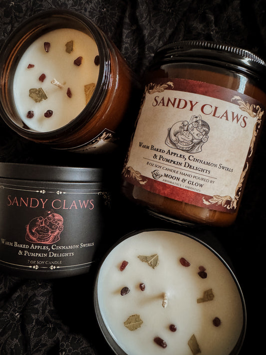 Sandy Claws Candle