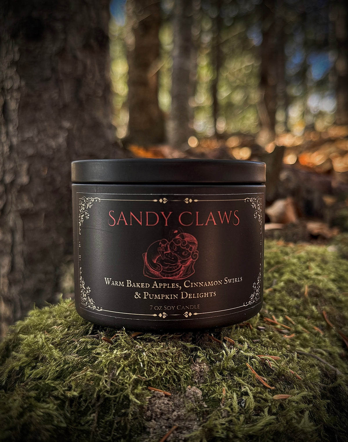 Sandy Claws Candle