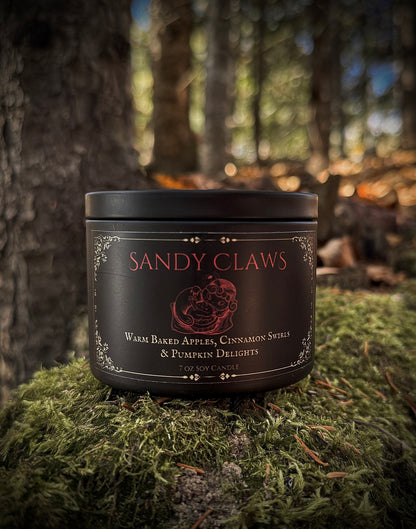 Sandy Claws Candle